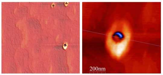 Isolated InAs quantum