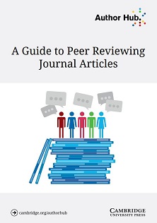 A guide to peer reviewing journal articles