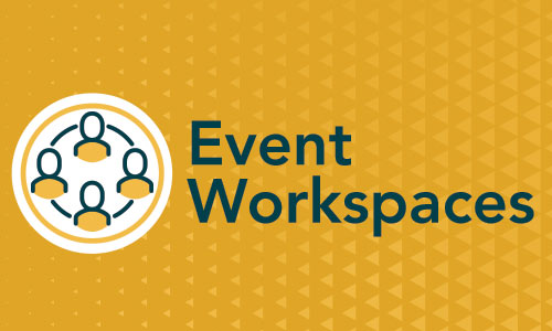 COE Event workspaces