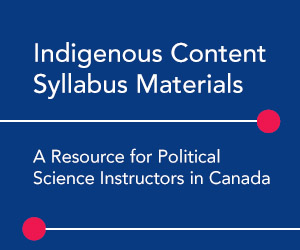 CJPS-RCSP Indigenous Content Syllabus Materials 