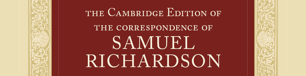 The Correspondence of Samuel Richardson