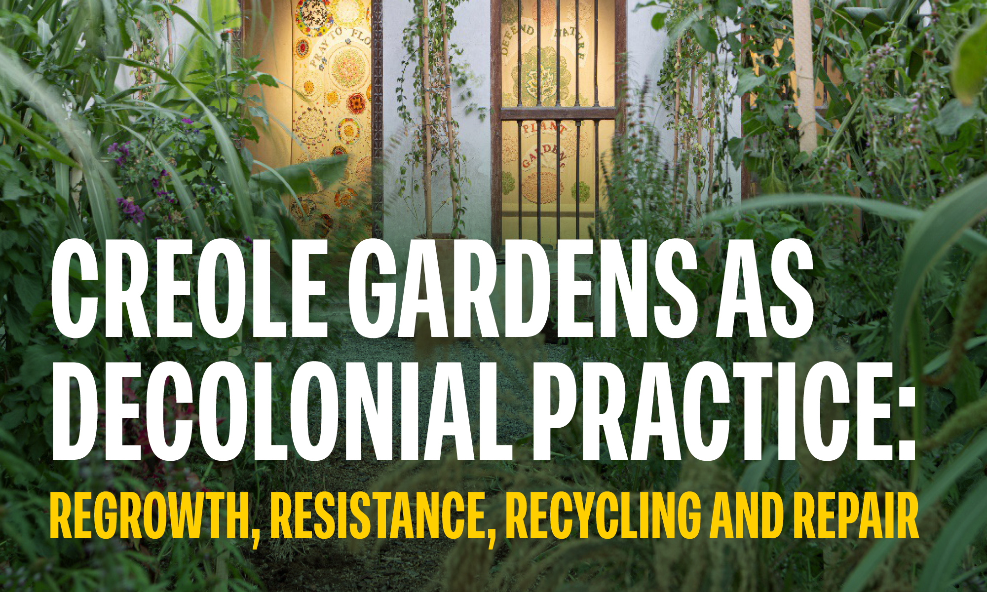 Call for papers Creole Gardens