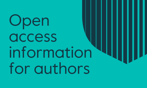 Open access info for authors