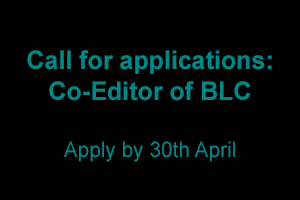 BLC banner click to see call for new co editor