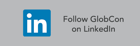 Follow GlobCon on LinkedIn banner