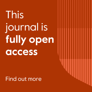 This journal is fully Open Access banner 2025