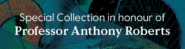 Special Collection in honour of Professor Anthony Roberts